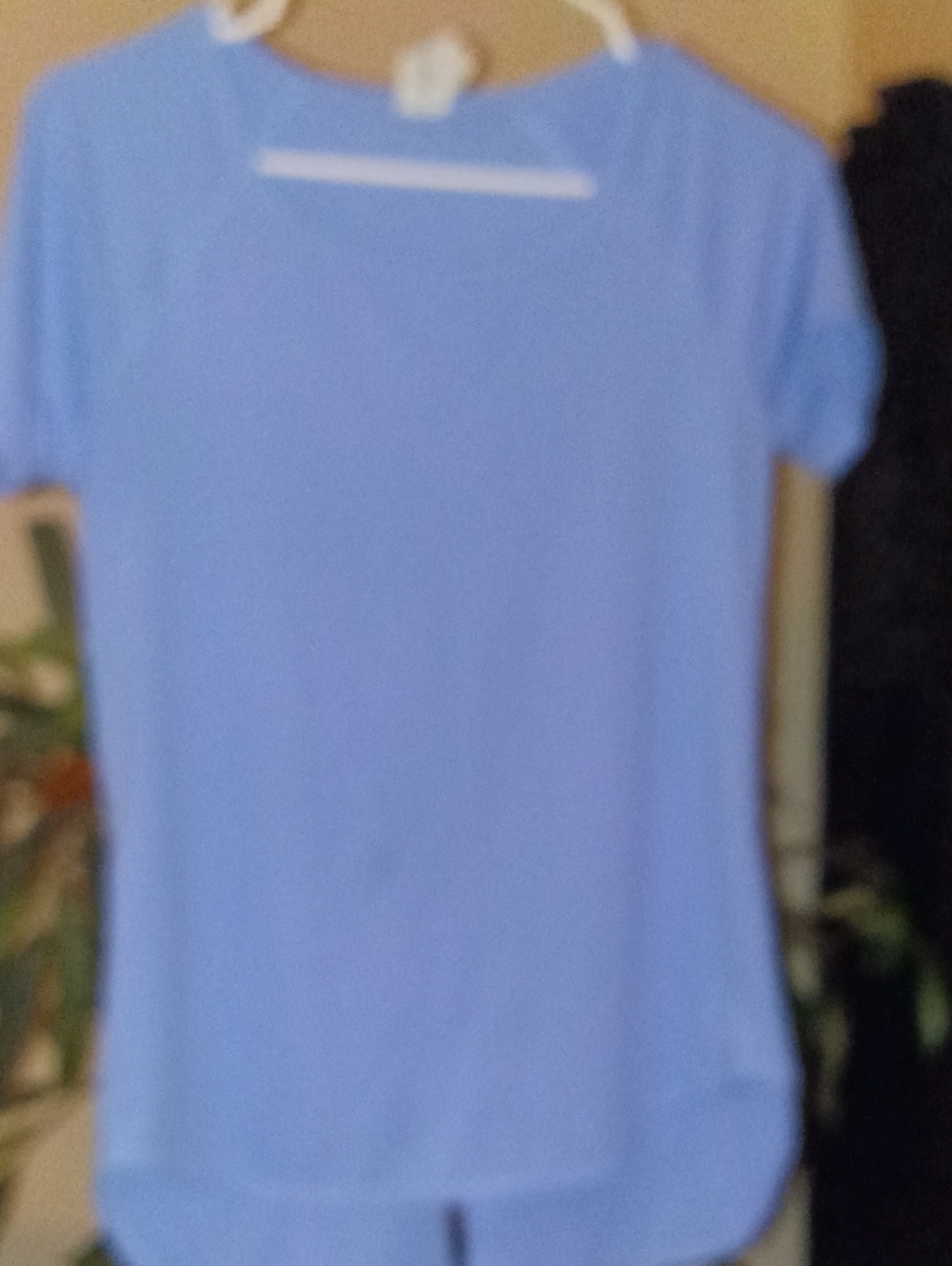RBX Short-Sleeve Top in Light Blue Size Small